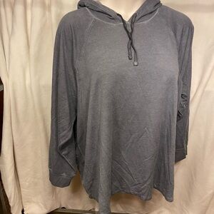 TORRID rich dark gray hoodie. Size 5. No kangaroo pocket. Like new, no tags.